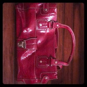 Liz Claiborne Red Leather Purse